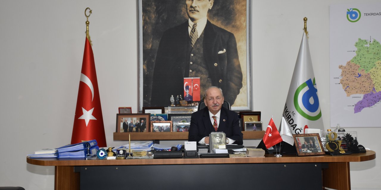 BAŞKAN ALBAYRAK’TAN 13 KASIM TEKİRDAĞ’IN KURTULUŞ BAYRAMI MESAJI