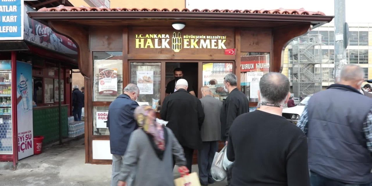 ANKARA HALK EKMEK FABRİKASI'NDAN NOSTALJİK AHŞAP BÜFE