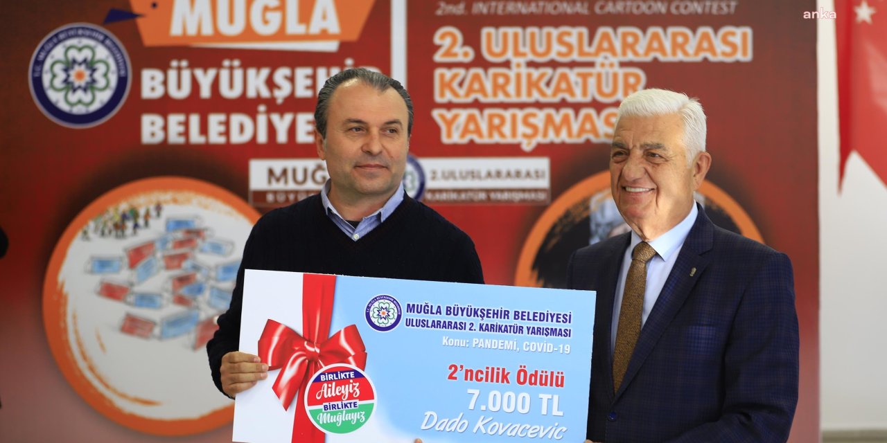 MUĞLA BÜYÜKŞEHİR BELEDİYESİ ULUSLARARASI KARİKATÜR YARIŞMASINDA ÖDÜLLER SAHİPLERİNİ BULDU