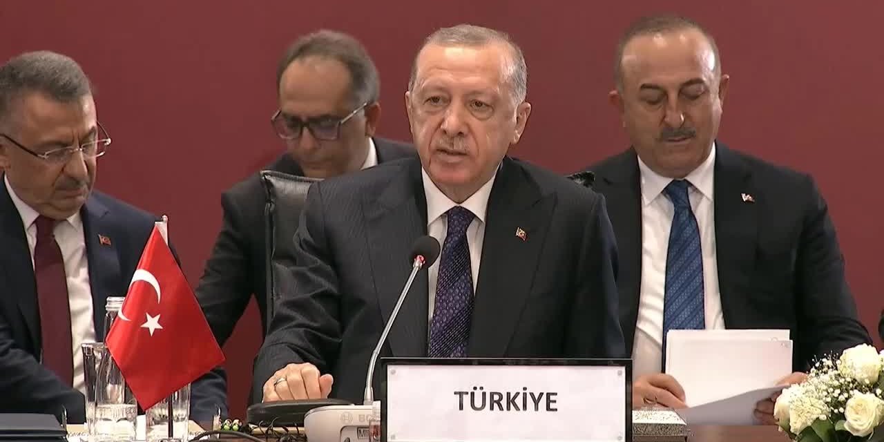 ERDOĞAN: 2040 VİZYON BELGESİNİ UYGULAMAYA ALACAĞIZ, BARIŞI VE REFAHI TÜM BÖLGEYE YAYACAĞIZ