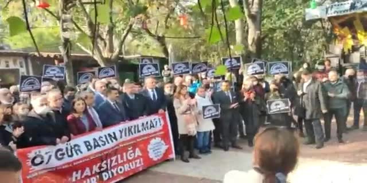 ÇGD BURSA ŞUBESİ'NDEN 'YIKIM' PROTESTOSU: "İKTİDARIN BURSA'DAKİ TEMSİLCİSİ GAZETECİLERİN EVİNE GÖZÜNÜ DİKMİŞTİR"