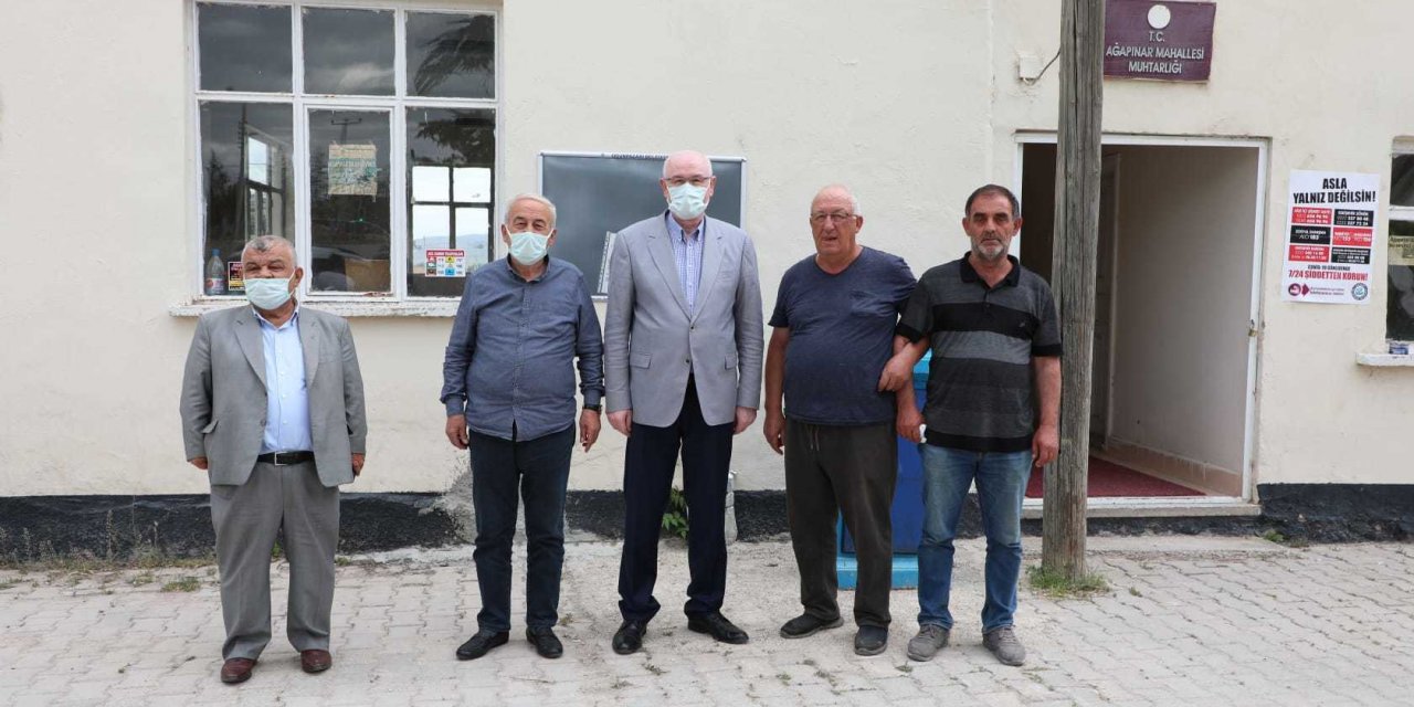ODUNPAZARI BELEDİYE BAŞKANI KURT VATANDAŞLARLA BİR ARAYA GELDİ