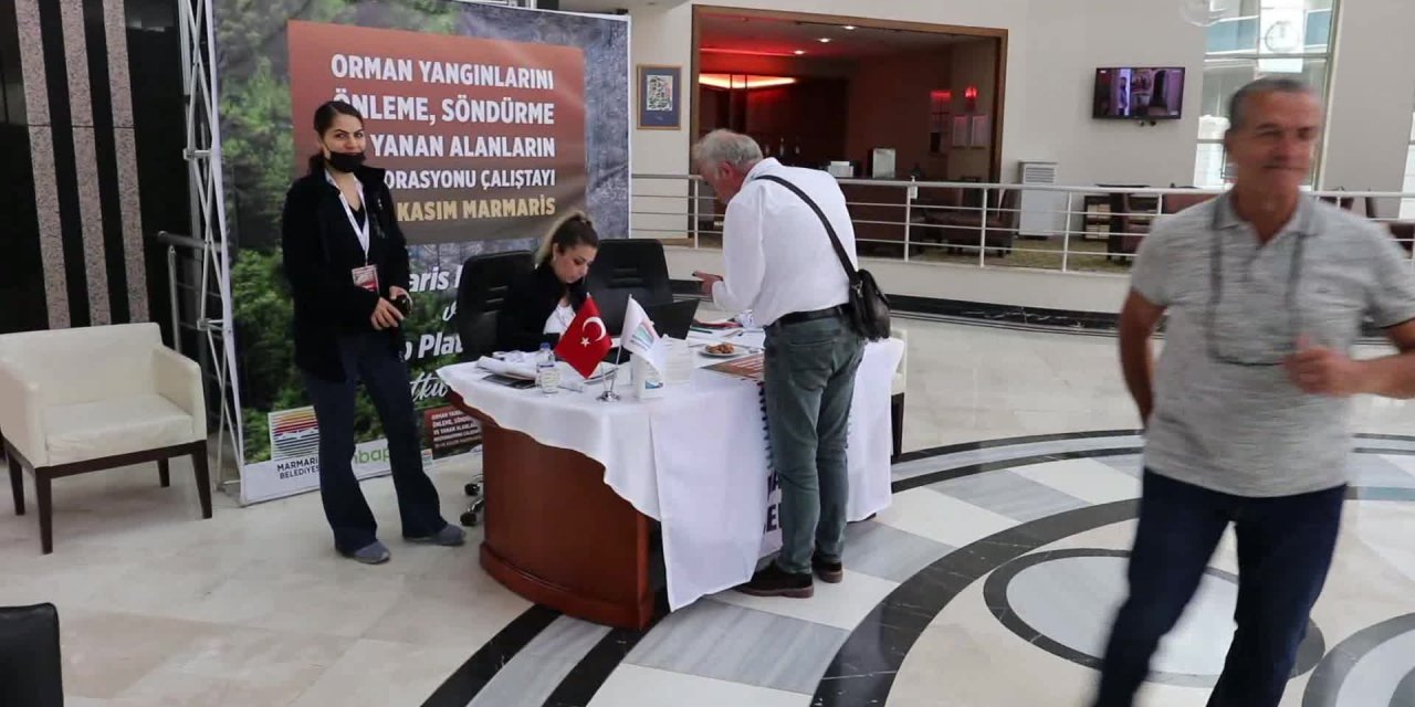 MARMARİS YANGIN ÇALIŞTAYI SONA ERDİ
