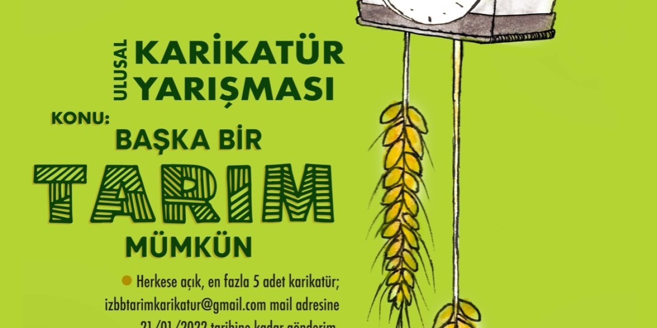 İZMİR'DE "BAŞKA BİR TARIM MÜMKÜN" TEMALI KARİKATÜR YARIŞMASI