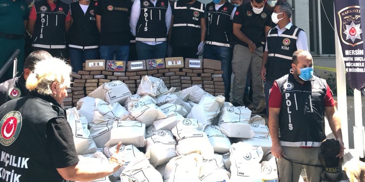MERSİN’DEKİ REKOR KOKAİNDE GPS TAKİP CİHAZINDAKİ SIR ÇÖZÜLEMEDİ