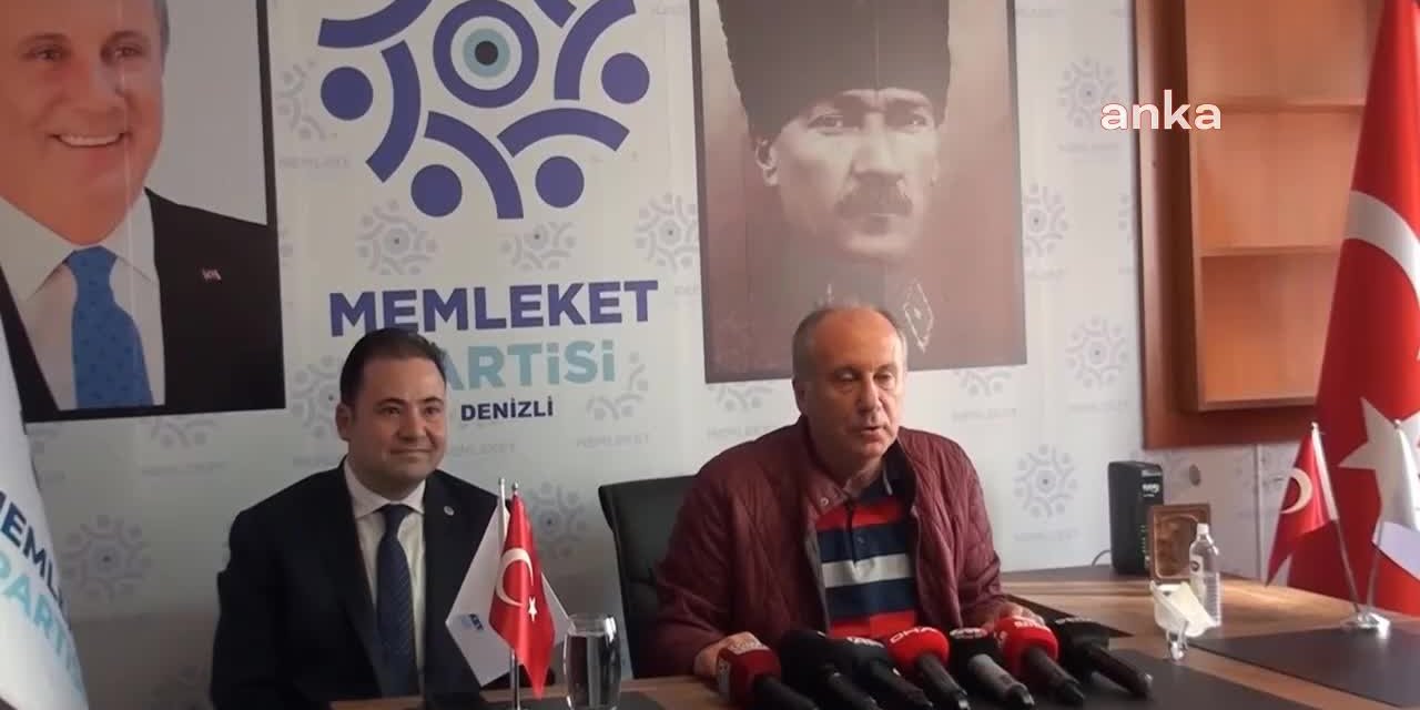 MUHARREM İNCE: MUĞLA'DAN DENİZLİ'YE GELENE KADAR DOLAR 7 KURUŞ ARTMIŞ