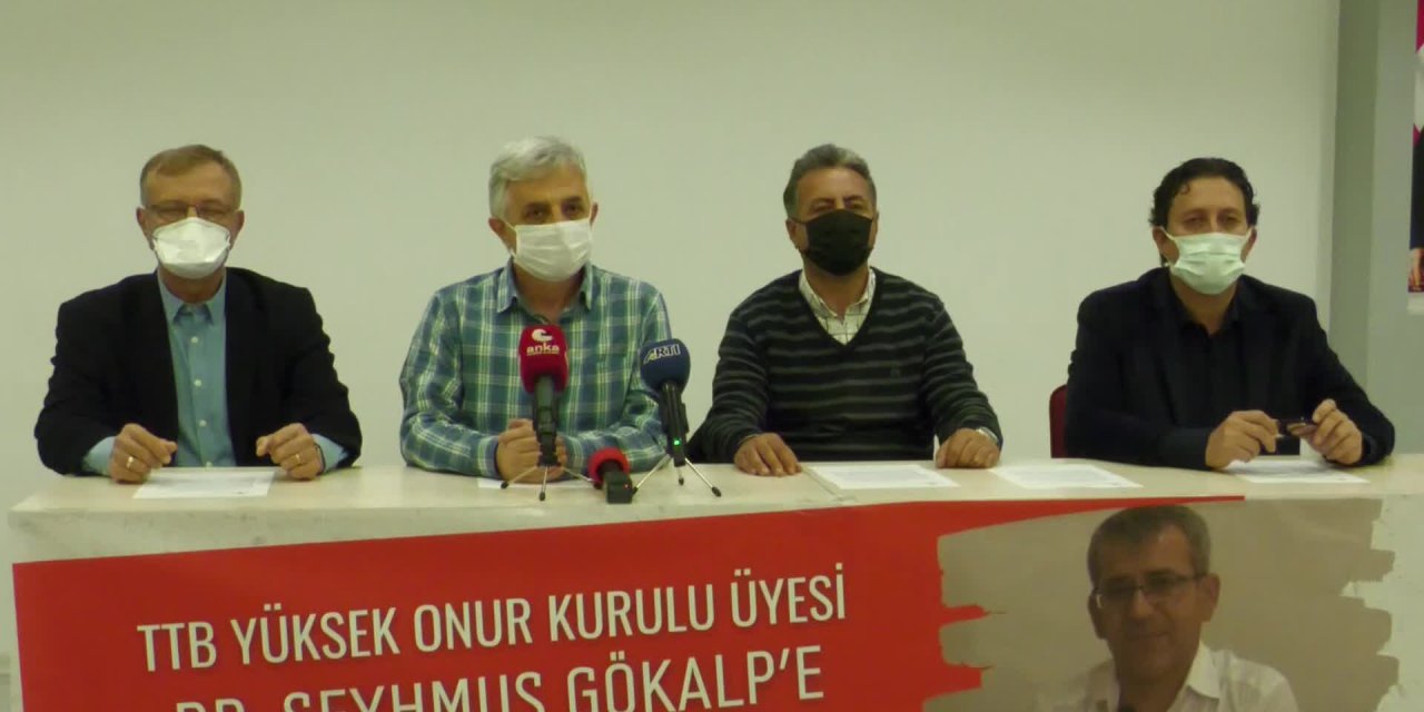 İZMİR TABİP ODASI: "ŞEYHMUS GÖKALP'E ADALET İSTİYORUZ"