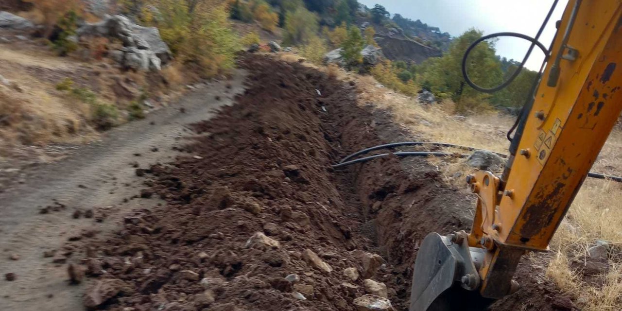ANTALYA BÜYÜKŞEHİR YASSIPINAR'A SU GÖTÜRDÜ
