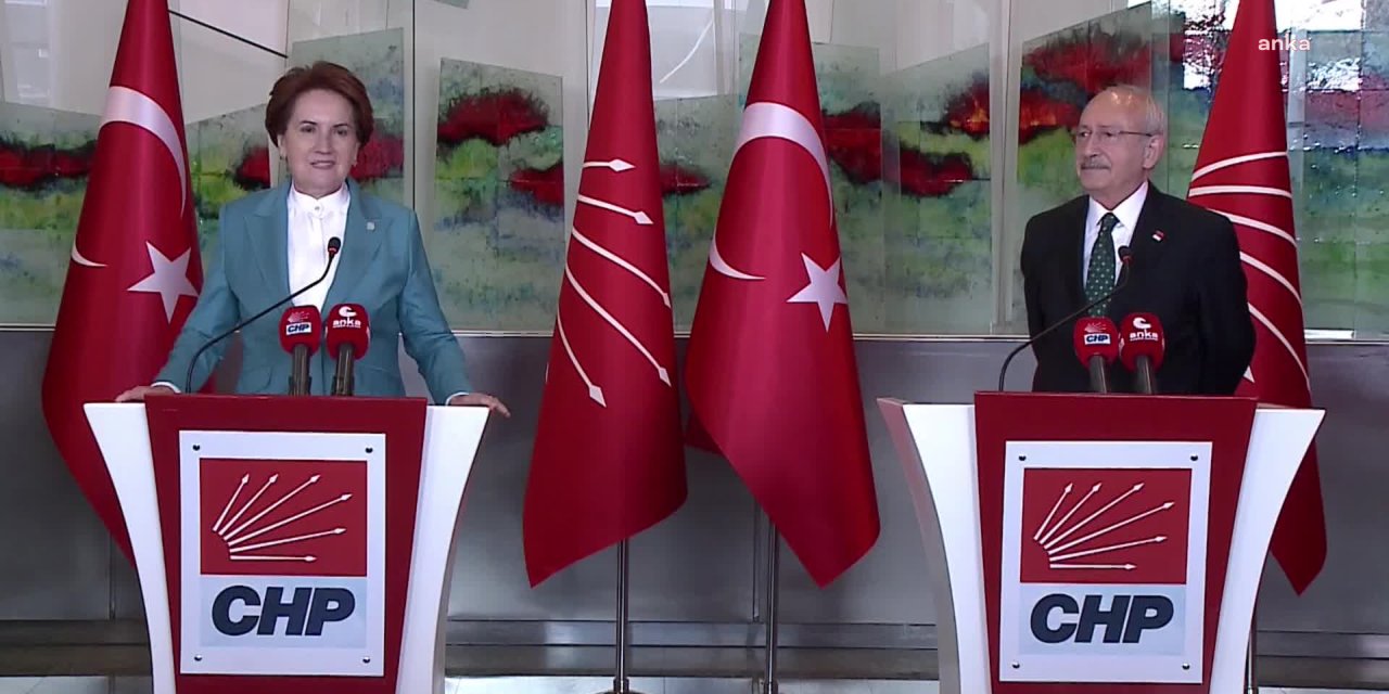 KEMAL KILIÇDAROĞLU VE MERAL AKŞENER BİR ARAYA GELDİ