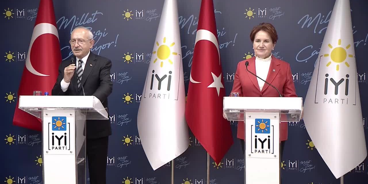 KILIÇDAROĞLU VE AKŞENER’DEN ORTAK ÇAĞRI: “BİR AN ÖNCE SEÇİME GİDELİM”