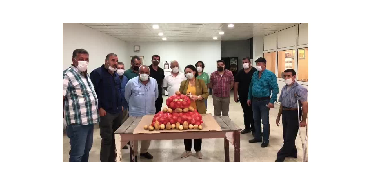 CHP'LİŞEVKİN, ADANALI ÇİFTÇİYİ DİNLEDİ: "PATATES SOĞAN PARA ETMİYOR"