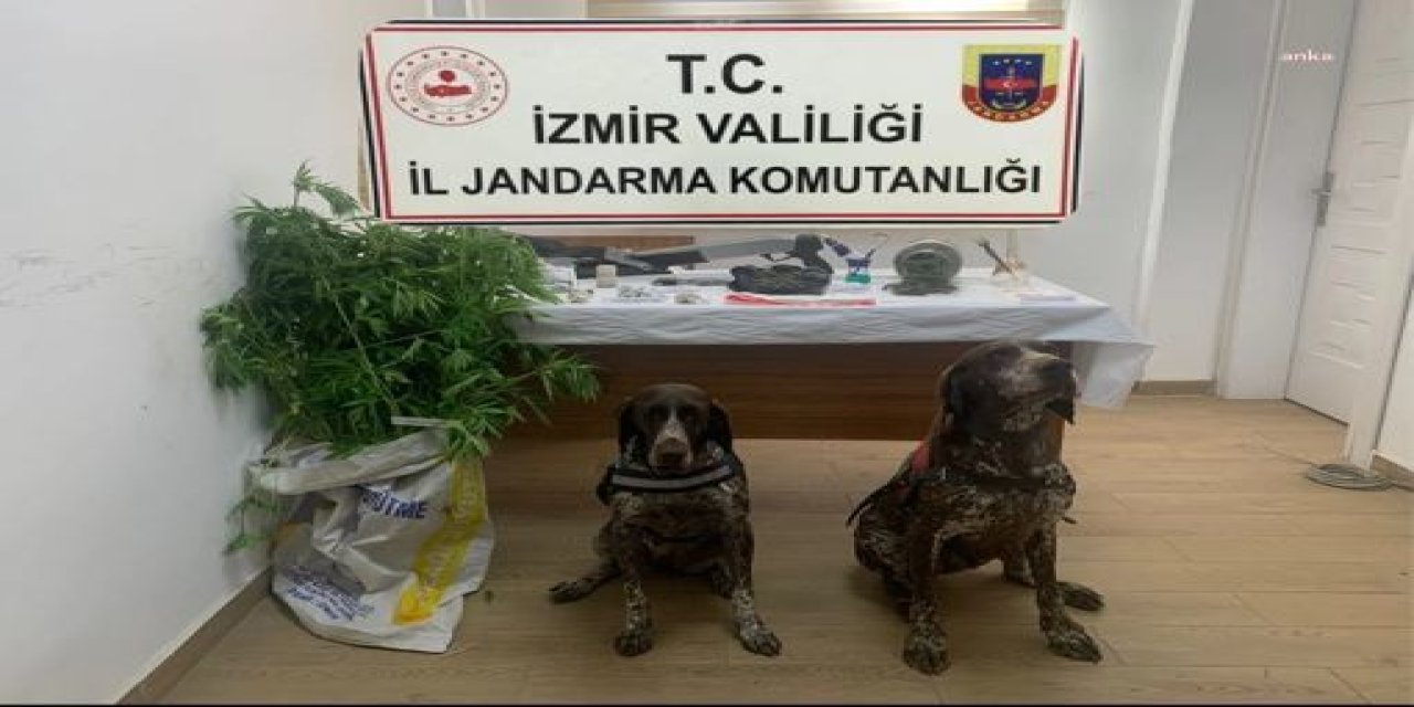 İZMİR'İN 9 İLÇESİNDE UYUŞTURUCU OPERASYONU