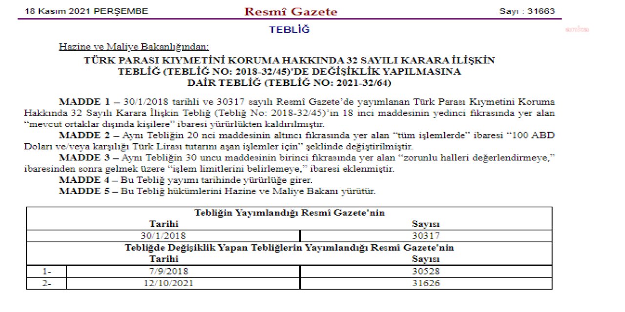 DÖVİZ BÜROLARINDA KİMLİK TESPİTİ ZORUNLULUĞU ESNETİLDİ