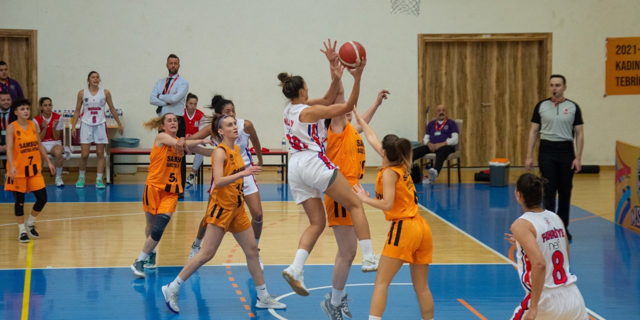 MSK KADIN BASKETBOL TAKIMI, SAMSUN BASKETBOL İHTİSAS’I 75-33 YENDİ