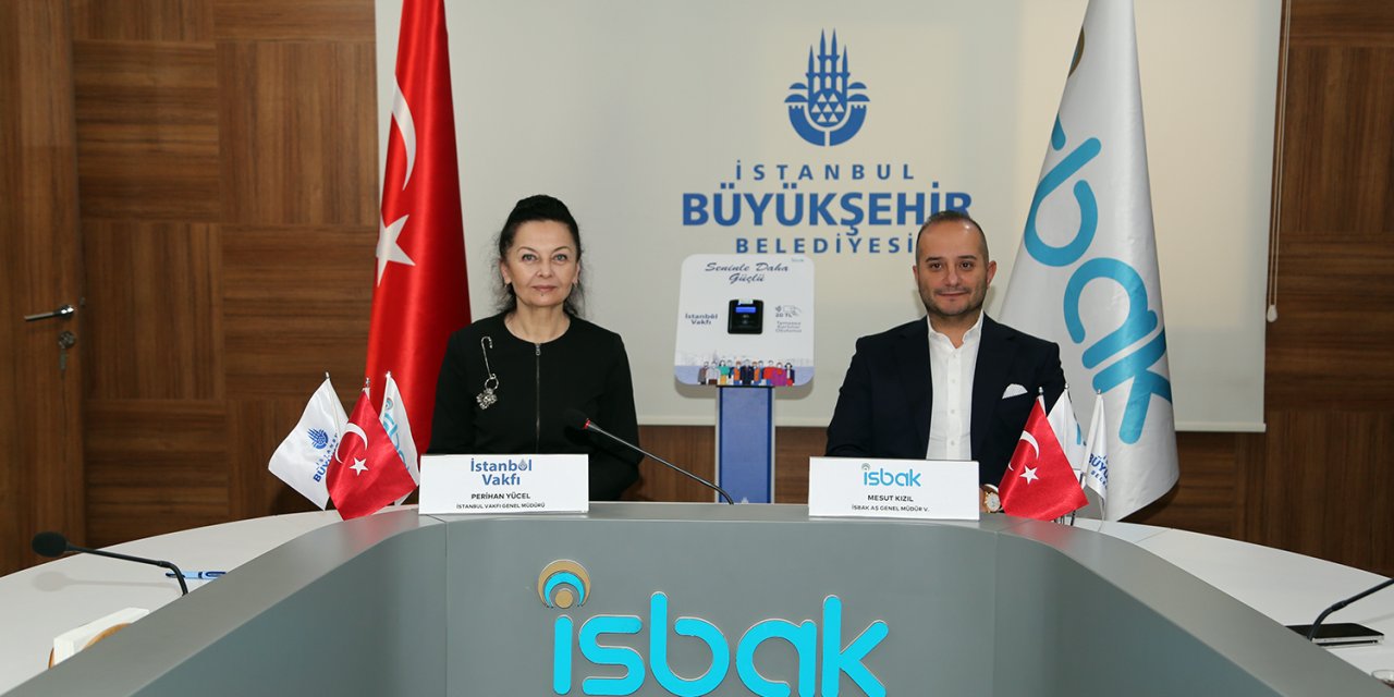 İSTANBUL VAKFI'NA BAĞIŞLAR İSBAK AŞ’NİN KURDUĞU KİOSK’LAR ÜZERİNDEN YAPILACAK