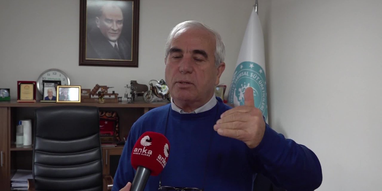 SÜT BİRLİĞİ BAŞKANI BAYKUT: "BİR AYDAN BERİ FİYATLARA YETİŞEMİYORUZ"