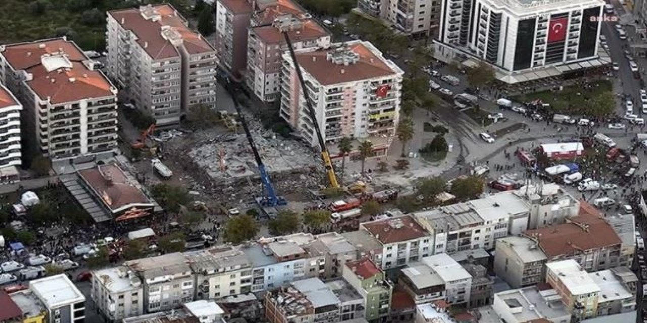 İZMİR'DE RIZABEY APARTMANI DAVASINDA KAVGA ÇIKTI