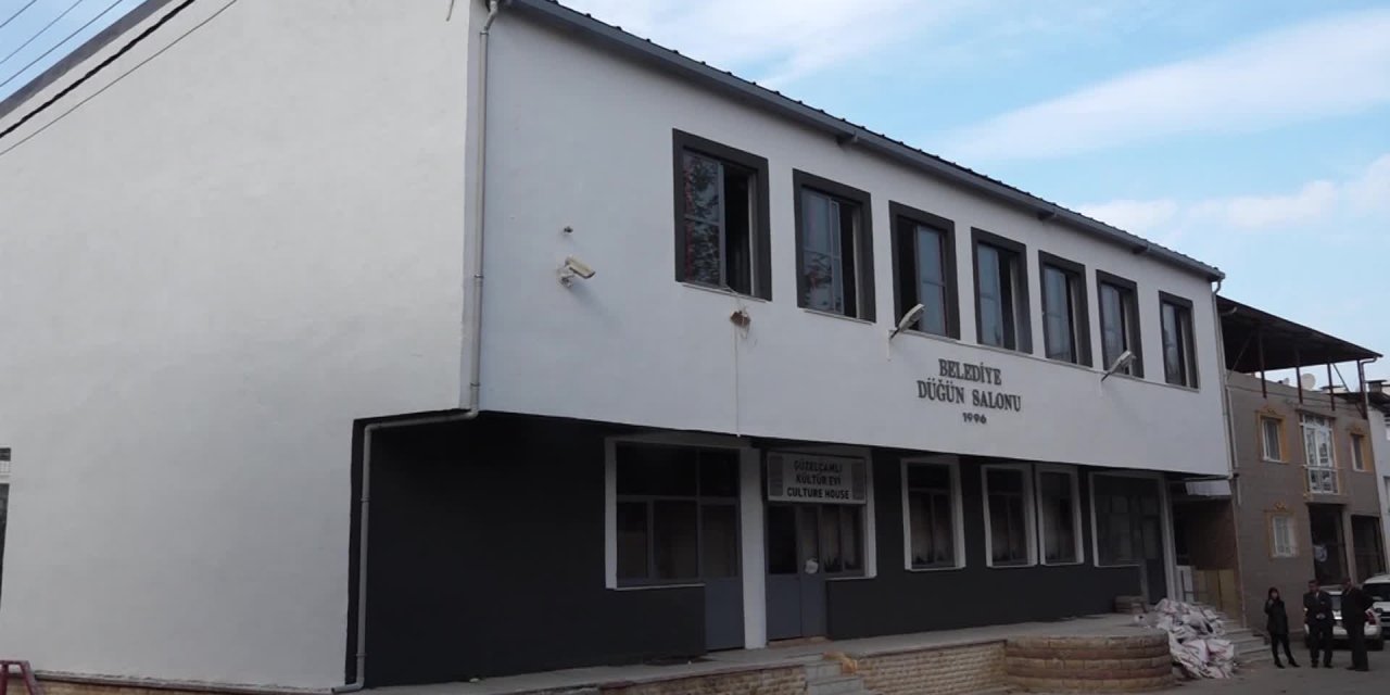 KUŞADASI BELEDİYESİ GÜZELÇAMLI DÜĞÜN SALONUNU YENİLİYOR