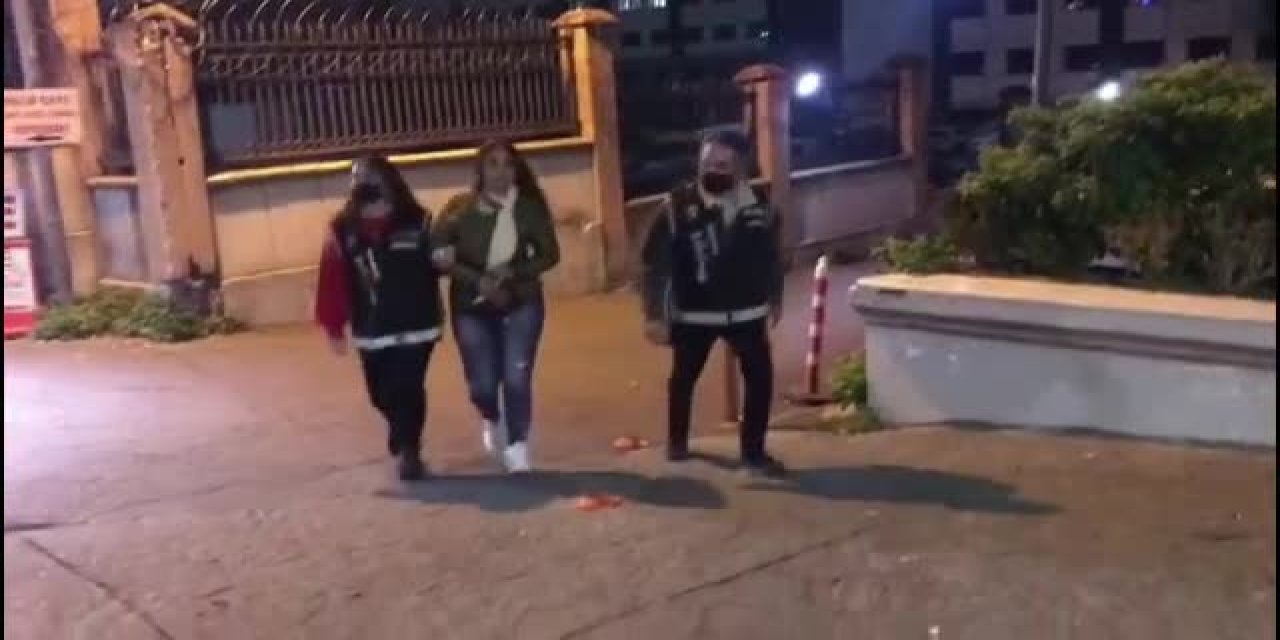 "HANIMAĞA" GÜNİZ AKKUŞ VE BİR ADAMI YAKALANDI