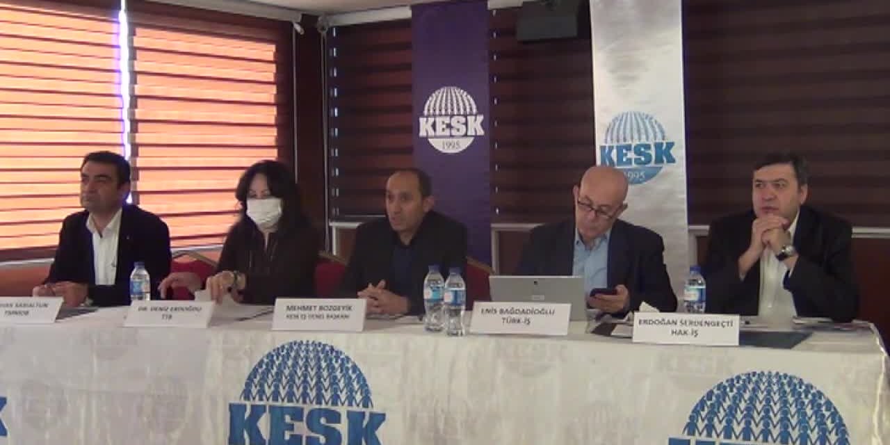 KESK EŞ GENEL BAŞKANI BOZGEYİK: 2022 YILI BÜTÇESİNİ LEHİMİZE ÇEVİREBİLMEK İÇİN BİR ÇABAMIZIN OLDUĞUNU İFADE ETMEK İSTİYORUM