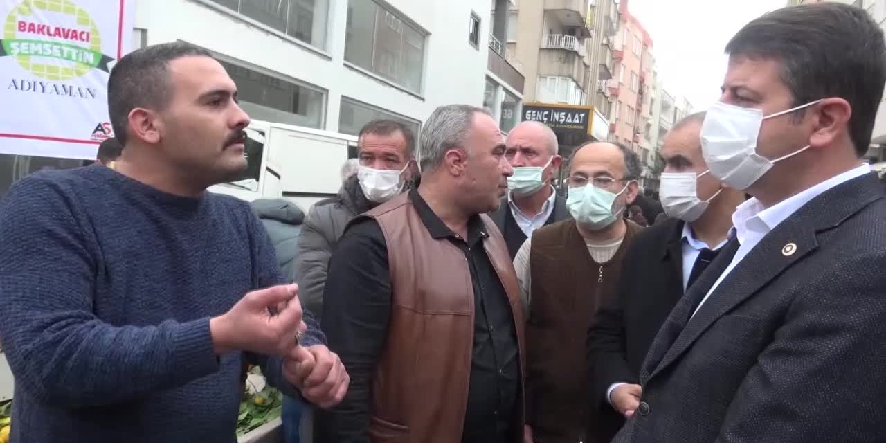 ADIYAMANLI ESNAF: “KENDİ SARAYLARINDAN KISIP BİZE VERSİNLER"