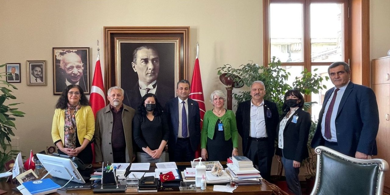 SES, VEKİLLERİ ZİYARET ETTİ: "ASM'LERDE GİDERLERİN KISILMASI İÇİN ISINMA, ELEKTRİK SOBASI İLE SAĞLANIYOR"