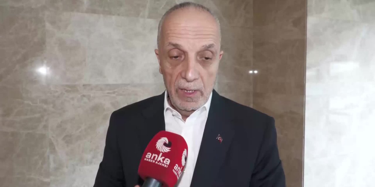 TÜRK-İŞ GENEL BAŞKANI ATALAY'DAN 'ASGARİ ÜCRET' AÇIKLAMASI: "TOPLUMU GERMENİN ANLAMI YOK, ARALIK AYI BAŞINDA İMZALAYALIM"