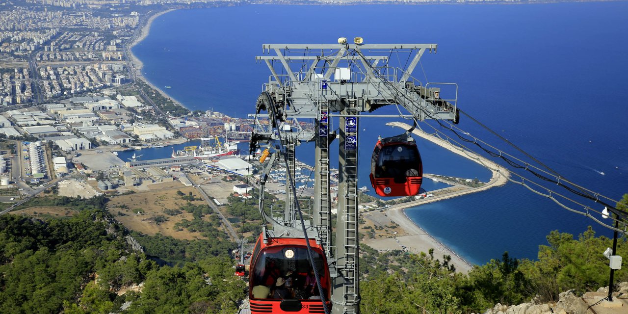 ANTALYA'DA TELEFERİK 24 KASIM'DA ÖĞRETMENLERE ÜCRETSİZ