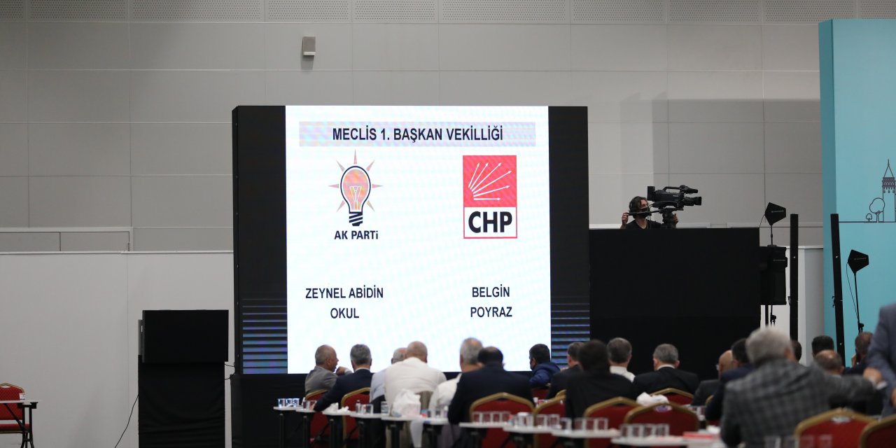İBB MECLİS BİRİNCİ BAŞKANVEKİLLİĞİ'NE AKP'Lİ ZEYNEL ABİDİN OKUL YENİDEN SEÇİLDİ