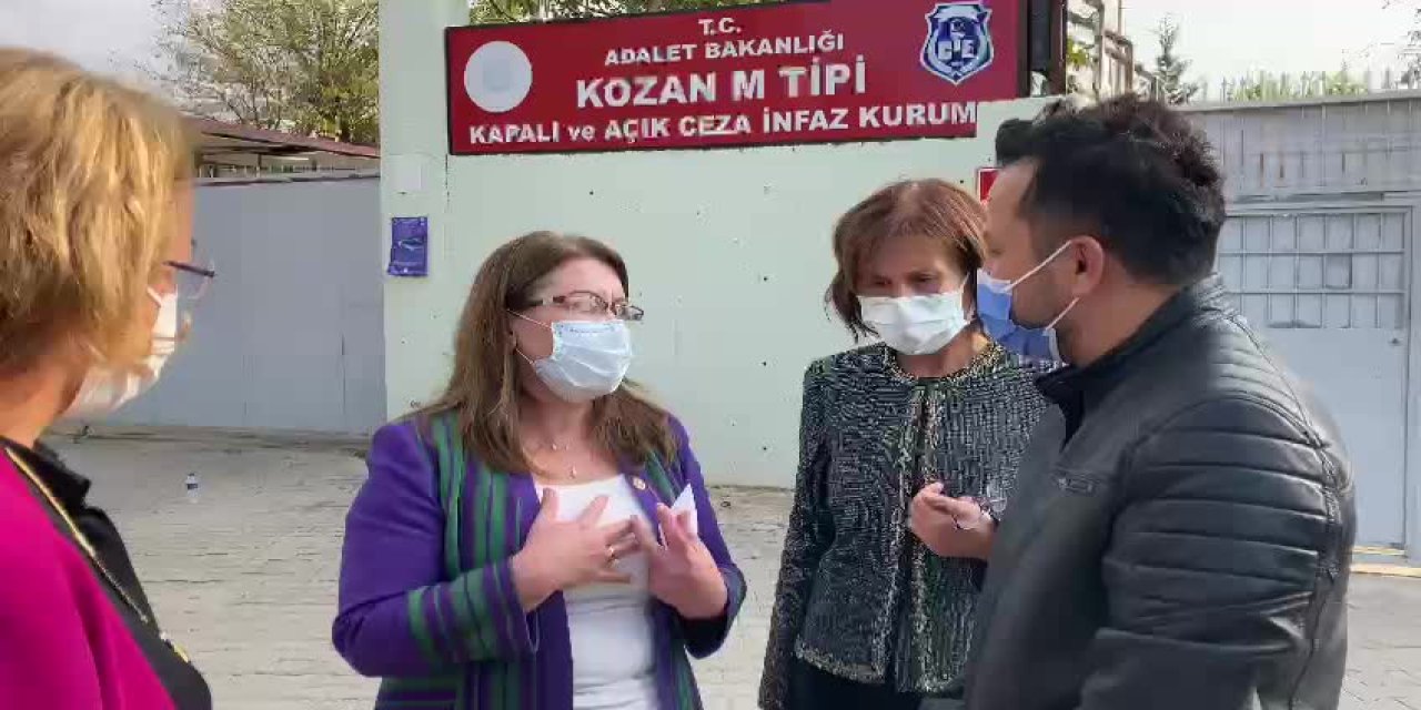 GÜLİZAR BİÇER KARACA, POZANTI CEZAEVİNİ ZİYARET ETTİ (EY)
