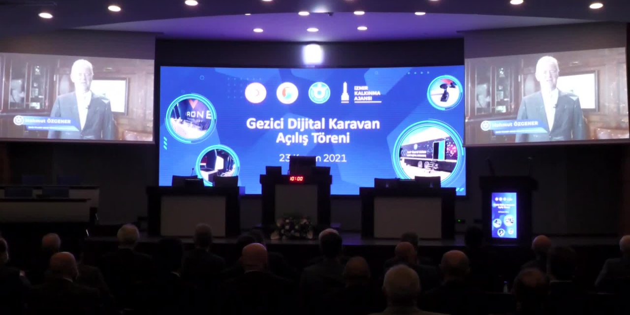 İZMİR'DE 'GEZİCİ DİJİTAL KARAVAN' TURLARA BAŞLIYOR