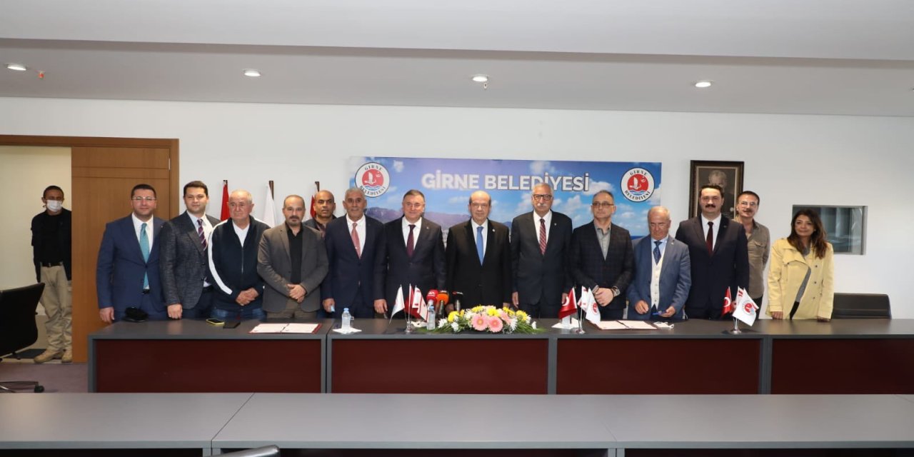 CHP'Lİ BÜYÜKŞEHİR BELEDİYE BAŞKANLARI KUZEY KIBRIS'TA BELEDİYELERİ ZİYARET ETTİ