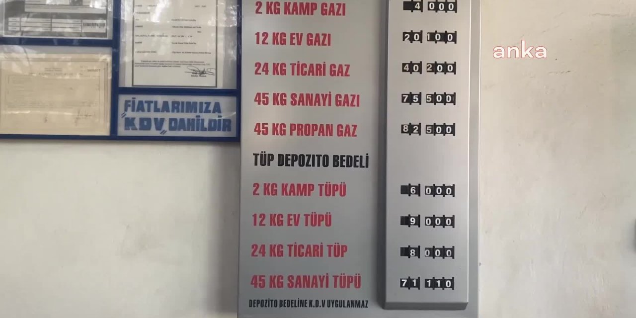 TÜP GAZA 3 GÜNDE 15 LİRA ZAM GELDİ: FISTIK DEĞİL Kİ ALMAYAYIM DESİN