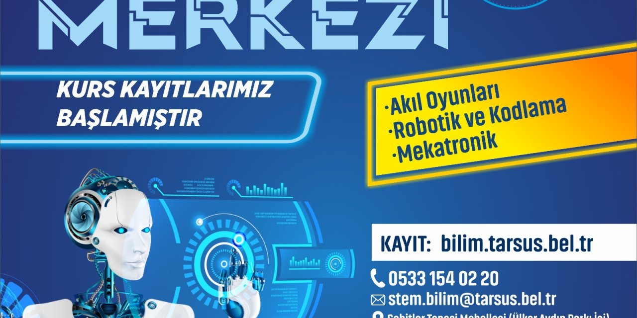 STEM MERKEZİ ATÖLYE KAYITLARI BAŞLADI