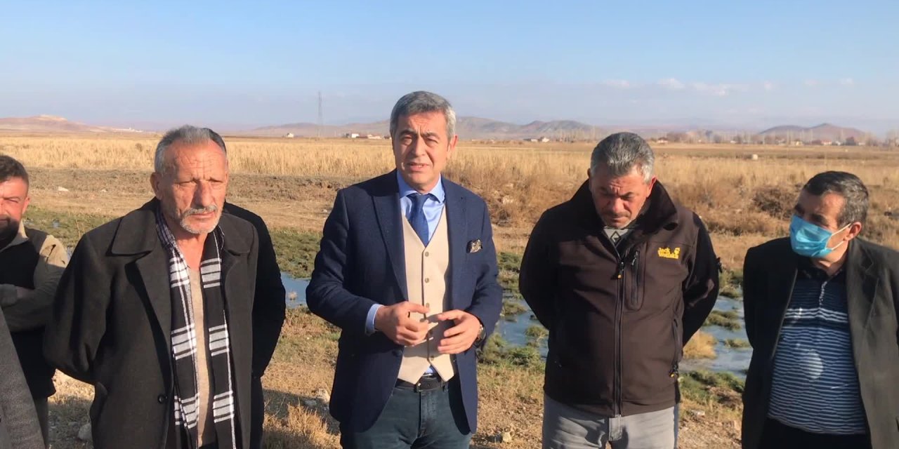 İYİ PARTİLİ YÜCEL: PALASLILAR PİSLİĞİN İÇİNDE YAŞAMAK ZORUNDA KALIYOR