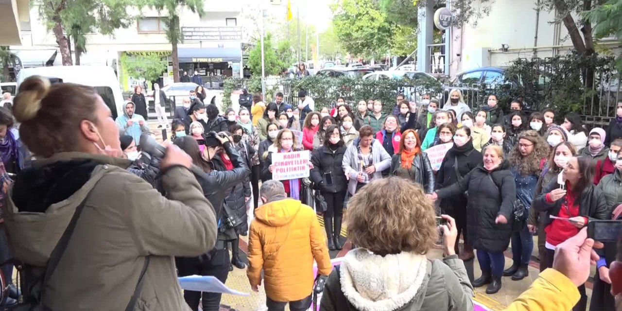 KADINLARIN SESİ BORNOVA’DAN YÜKSELDİ