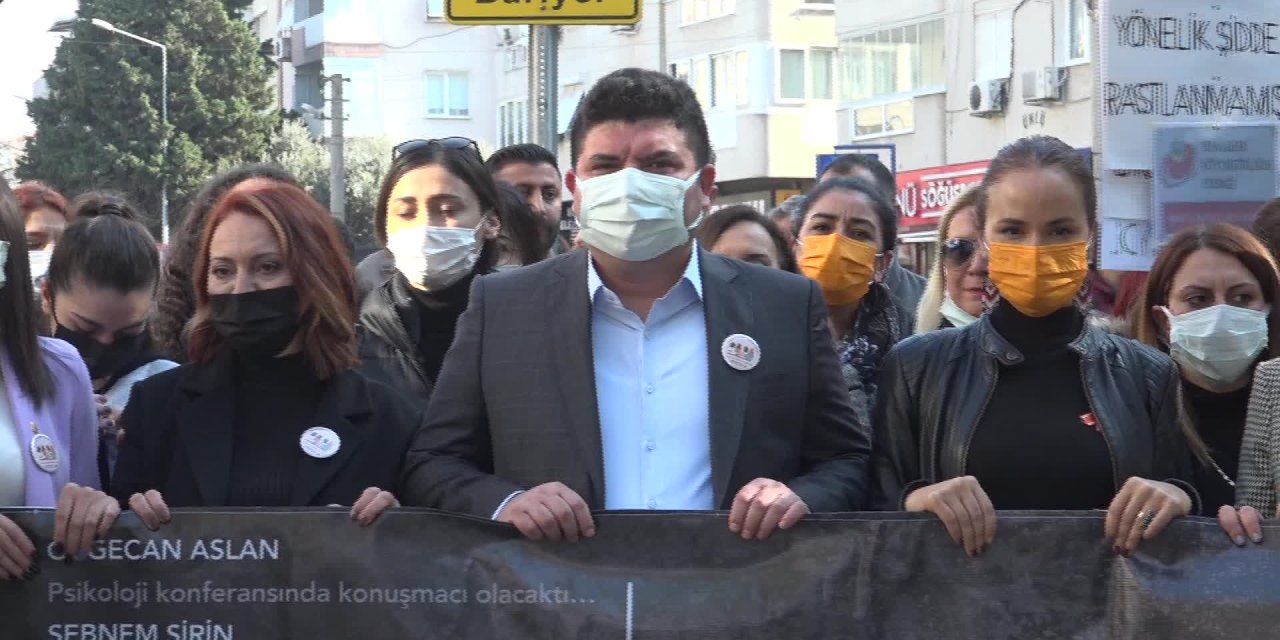 BUCA, KADINA ŞİDDETE KARŞI TEK SES OLDU