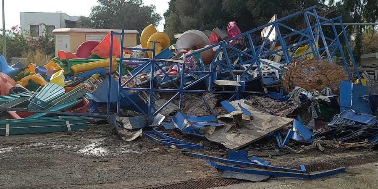BODRUM BELEDİYESİ HURDA MALZEMELERİ AYRIŞTIRARAK MKE'YE GÖNDERDİ