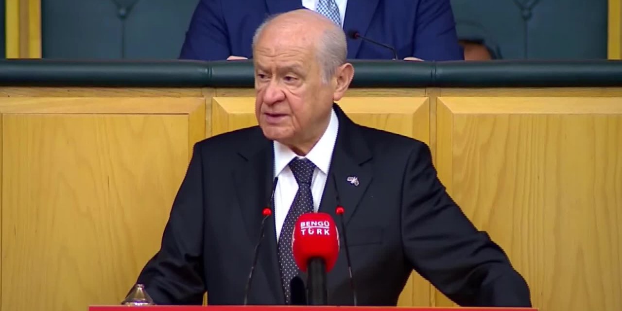 BAHÇELİ: HERKESİ UYARIYORUM, ENERJİSİNİ TÜRKİYE DÜŞMANLIĞINDAN ALAN BİR TEZGAH KURULMUŞTUR