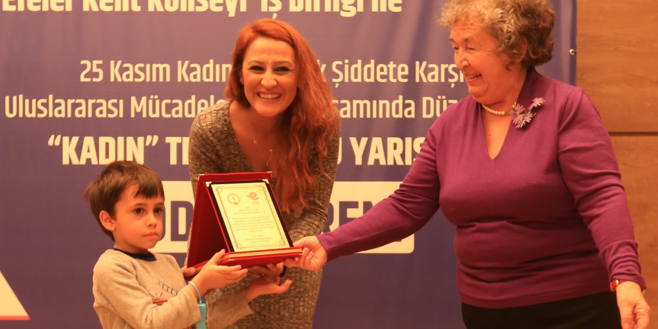 EFELER'DE KADIN ÖYKÜLERİNİN KAZANANLARI ÖDÜLLERİNİ ALDI