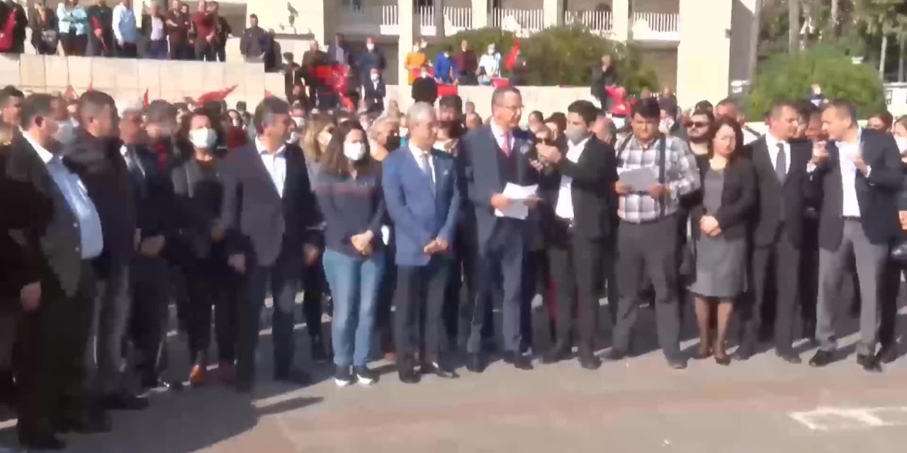 CHP MERSİN İL BAŞKANI AKTAY: “CUMHURİYET MEYDANI’NIN CHP GENEL BAŞKANI’NA KAPATILMAMASI GEREKİYORDU. MAALESEF BU ŞEKİLDE İŞLEM YAPILDI”
