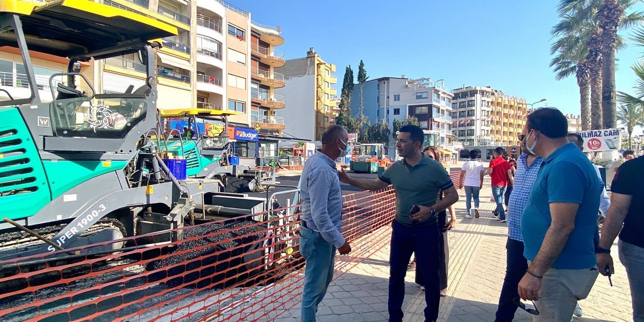 AYDIN BÜYÜKŞEHİR BELEDİYESİ’NDEN KUŞADASI’NDA HİZMET SEFERBERLİĞİ
