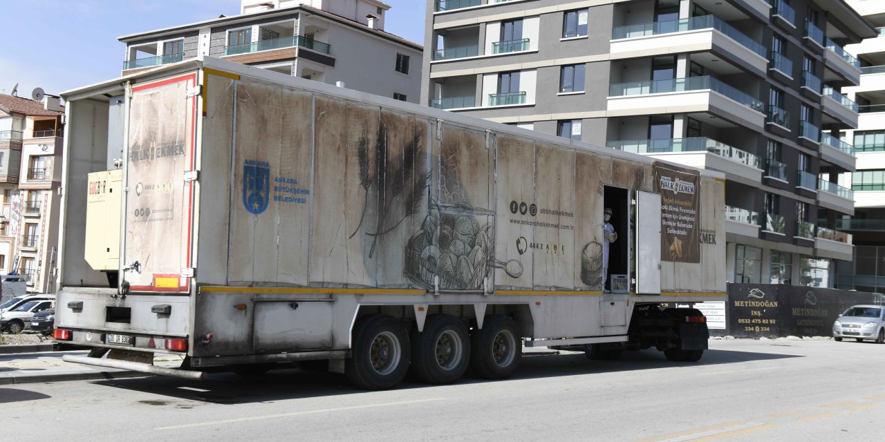 ANKARA HALK EKMEK, ARTAN TALEBE KARŞI MOBİL ARAÇLARINI SAHAYA SÜRÜYOR