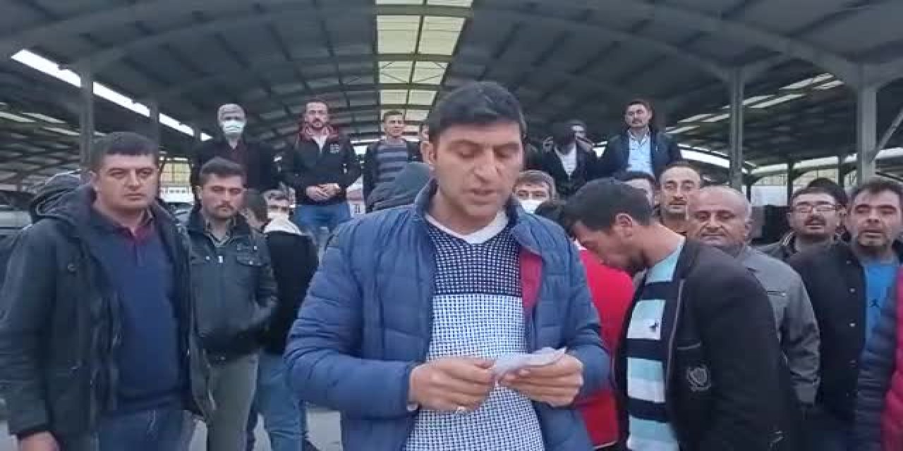 ETİ MADEN İŞÇİLERİNDEN HAKSIZ İŞTEN ÇIKARMALARA KARŞI EYLEM
