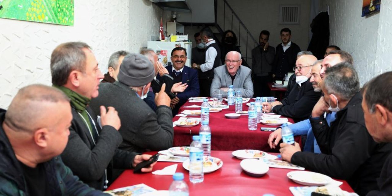 ODUNPAZARI BELEDİYE BAŞKANI GÜNYÜZLÜLER İLE BULUŞTU
