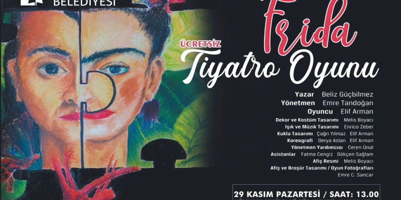 İZMİT'TE, KADINA ŞİDDETE "FRİDA" İLE DİKKAT ÇEKİLECEK