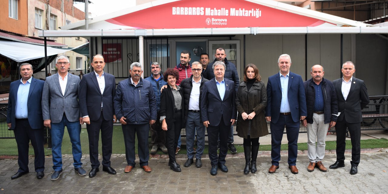BAŞKAN İDUĞ, MUHTARLARLA BULUŞTU