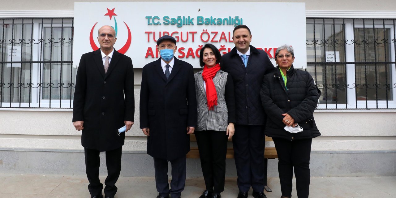 TURGUT ÖZAL AİLE SAĞLIĞI MERKEZİ HİZMETE AÇILDI