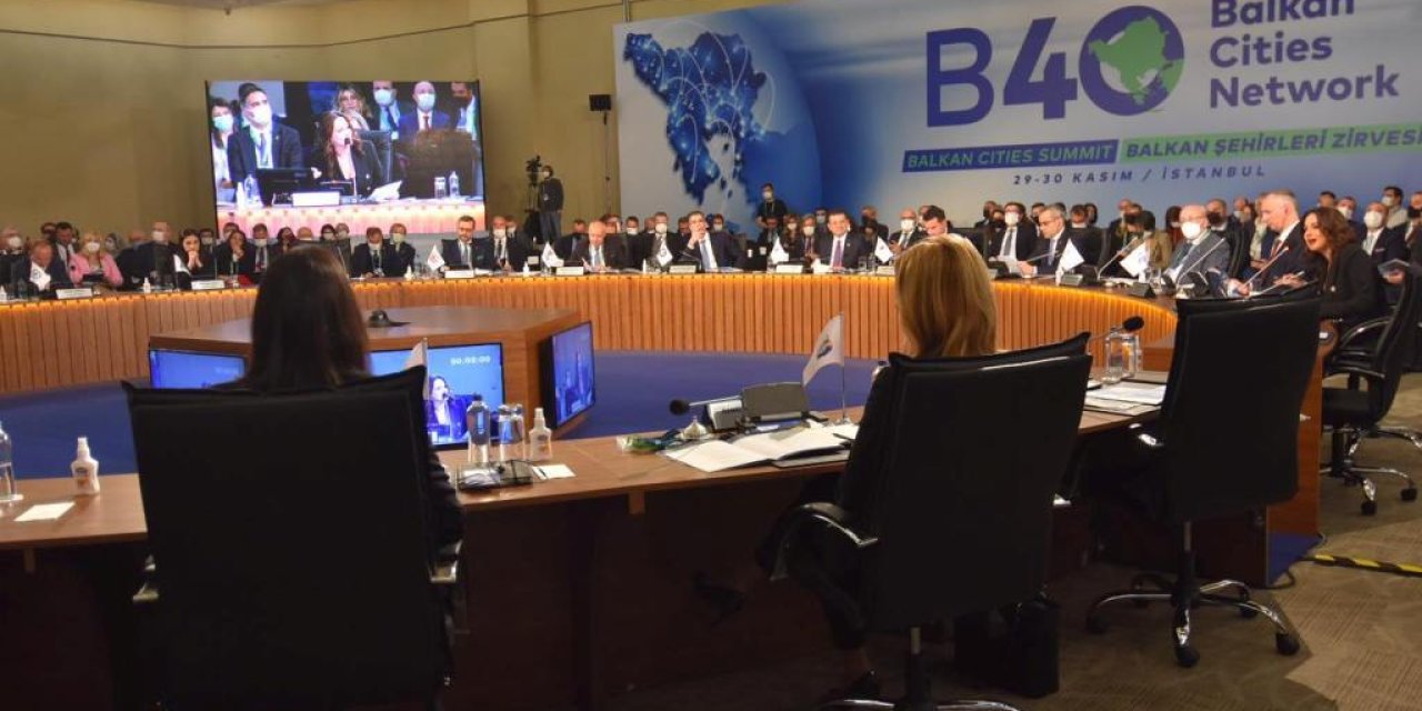 TEKİRDAĞ BELEDİYE BAŞKANI ALBAYRAK BALKAN ŞEHİRLERİ ZİRVESİNE KATILDI
