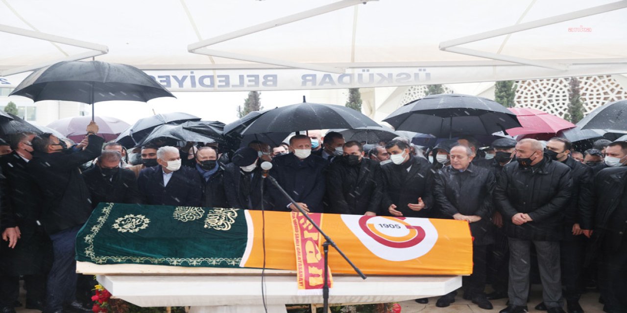 CUMHURBAŞKANI ERDOĞAN MUSTAFA CENGİZ'İN CENAZE TÖRENİNE KATILDI